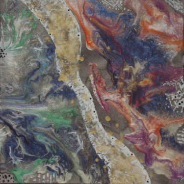 Peinture intitulée "Eclair" par Pierre Ecrepont, Œuvre d'art originale, Acrylique