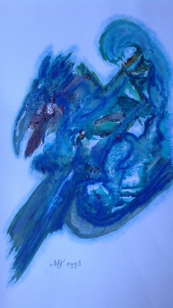 Schilderij getiteld "20180207-114655.jpg" door Marianne Huizinga, Origineel Kunstwerk