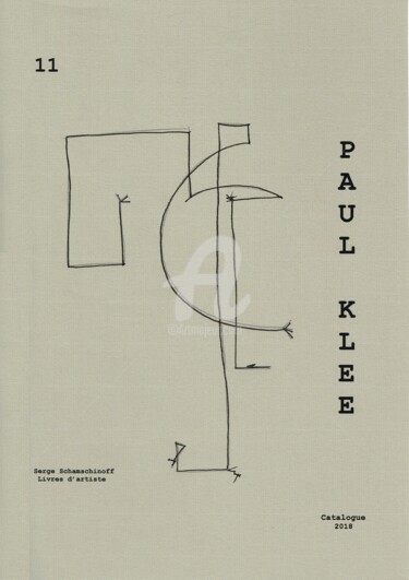 Dessin intitulée "Paul Klee. Catalogu…" par Serge Chamchinov, Œuvre d'art originale
