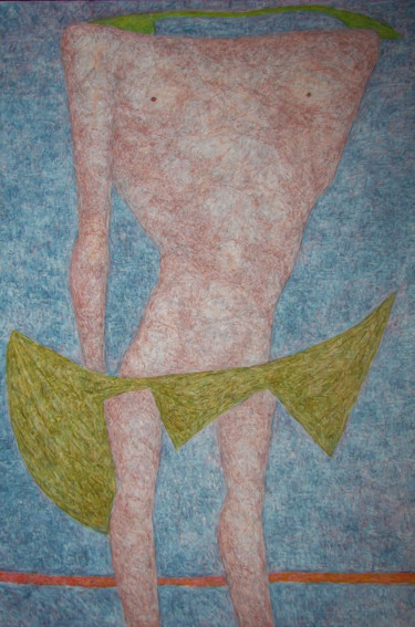 Painting titled "Лирическая фигура" by Aleksei Filippov, Original Artwork