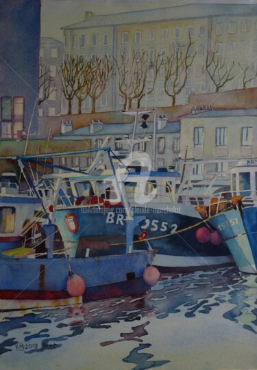 Le bassin de la pêche, les coquilliers ( portrait)