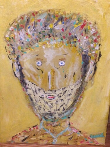 Peinture intitulée "Hicham" par Pascal 5, Œuvre d'art originale