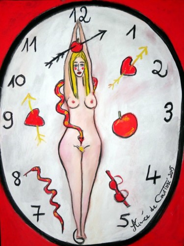 Polyptyque No64 Peinture intitulée "Polyptyque No64" par Aimée De Courtozé, Œuvre d'art originale