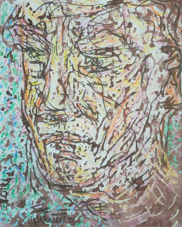 Don't Mess around 180216-33x26 Painting titled "Don't Mess around 1…" by Pertti Matikainen, Original Artwork, Watercolor