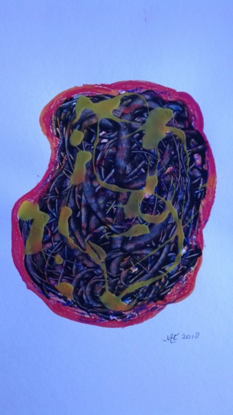 Schilderij getiteld "20180216-115049.jpg" door Marianne Huizinga, Origineel Kunstwerk
