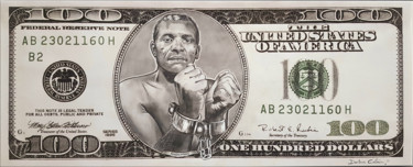 Tekening getiteld "Dollars" door Docteur Cobain, Origineel Kunstwerk