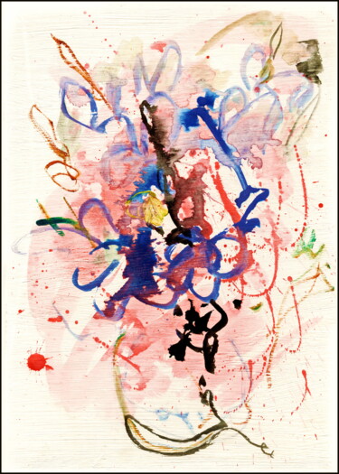 图画 标题为“bouquet  101.jpg” 由Дима Dima Вильмс Wilms (Рок-Живописец Rock-Painter), 原创艺术品, 丙烯
