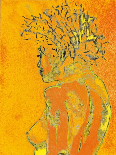 Arts numériques intitulée "Thoughts II" par Monor, Œuvre d'art originale, Peinture numérique