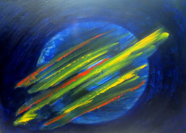 Peinture intitulée "the-conquest-of-spa…" par Marianne Charlotte Mylonas-Svikovsky (Marlo), Œuvre d'art originale