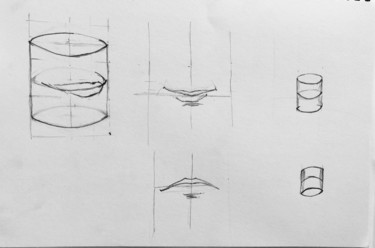 제목이 "Student mouth study…"인 그림 Eb로, 원작