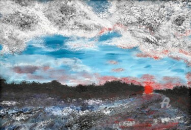 Before The Storm Malerei mit dem Titel "Before The Storm" von Daniel Urbaník, Original-Kunstwerk, Acryl