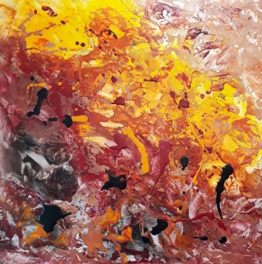Painting titled "Cherchez les chats" by Sylen, Original Artwork