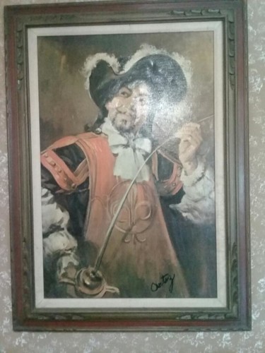 Painting titled "Obra de arte antigu…" by Aldo Rampolla, Original Artwork