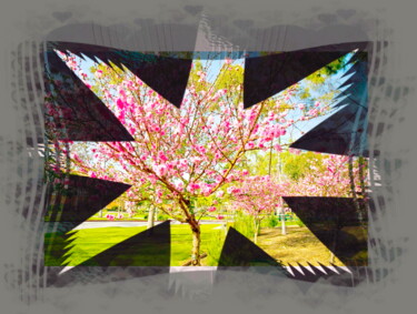 Digital Arts titled "цветение   blossom" by Dima Dima Vil Ms Wilms (Rok Zivopisec Rock Painter), Original Artwork, 2D Digita…