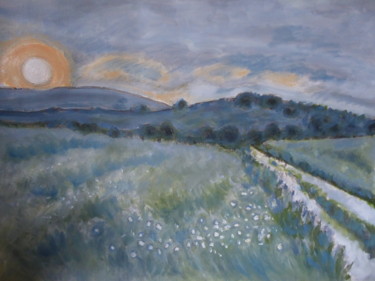 Peinture intitulée "Douceur matinale" par Nicolas Cavuoto, Œuvre d'art originale, Huile