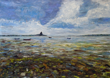 Photographie intitulée "Le fort de la Hougu…" par Pascal Moulin, Œuvre d'art originale, Huile