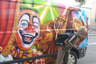 제목이 "l'enfant et le clown"인 사진 Micha Decru로, 원작