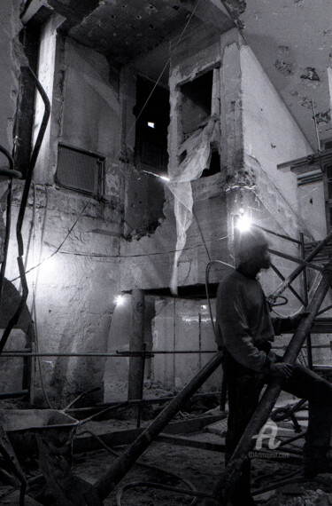 Photographie intitulée "Rénovation du Louvr…" par Alepph.K, Œuvre d'art originale