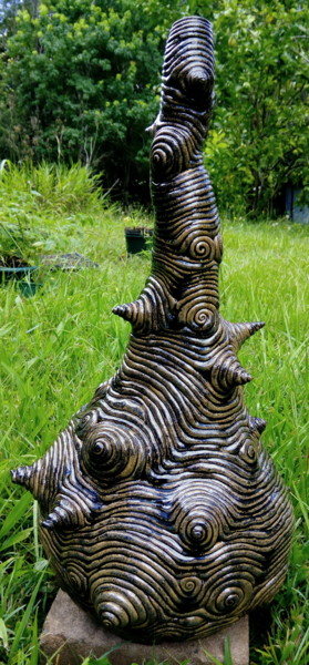 Storm Sculpture titled "Storm" by Mark Raymond Majchrzak, Original Artwork, Ceramics