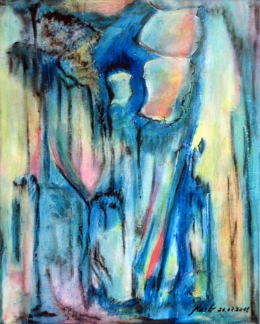 Peinture intitulée "the-baroc-trumpet-a…" par Marianne Charlotte Mylonas-Svikovsky (Marlo), Œuvre d'art originale
