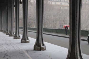Photography titled "Paris, Pont Bir-Hak…" by Pierre-Yves Rospabé, Original Artwork, Digital Photography