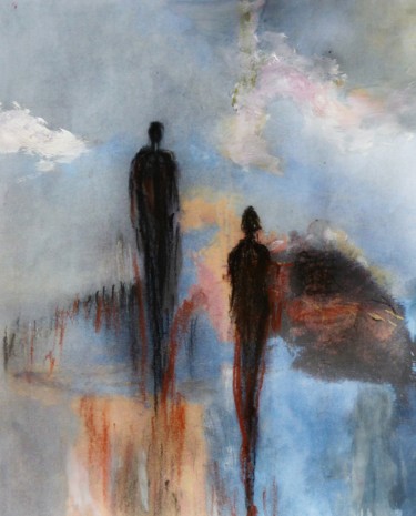 Peinture intitulée "sans titre  série c…" par Jeanne Le Guen, Œuvre d'art originale, Autre