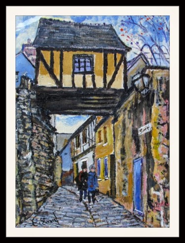 La maison suspendue (dans le vieux Mans)