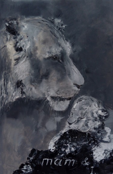 绘画 标题为“img-20180301-113631…” 由Alicja Wierzbicka Art, 原创艺术品, 油