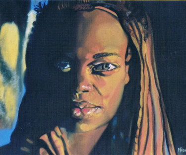 Dessin intitulée "Woman" par Maryse Renault, Œuvre d'art originale, Pastel