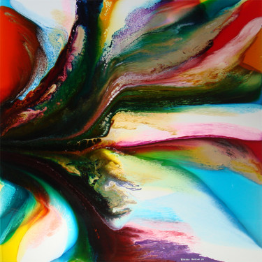 Schilderij getiteld "Sound" door Teresa Martins, Origineel Kunstwerk, Anders