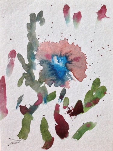Peinture intitulée "Hawaii végétation 2" par Arnaud Thévenin, Œuvre d'art originale
