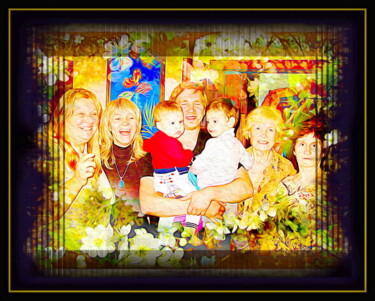 Digital Arts titled "родня24" by Dima Dima Vil Ms Wilms (Rok Zivopisec Rock Painter), Original Artwork, 2D Digital Work