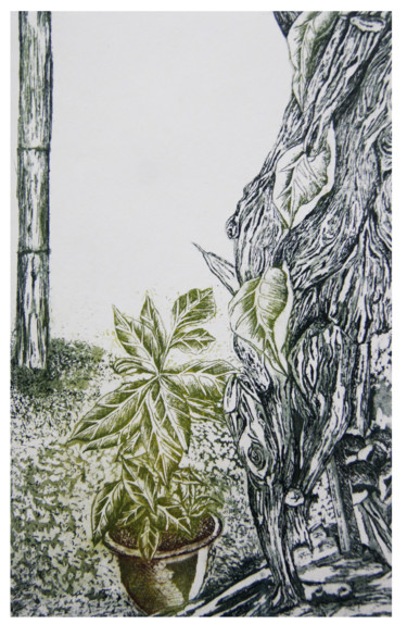 Printmaking titled "ptintmaking-c.jpg" by Sanish, Original Artwork, Etching