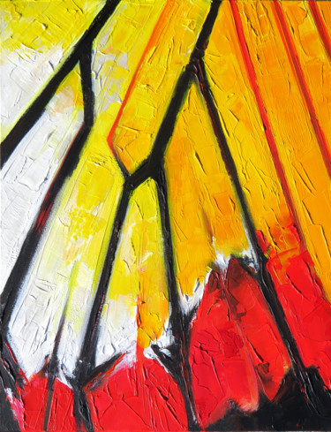 détail d'aile de papillon 61x46