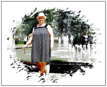 Digital Arts titled "Лена Lena53" by Dima Dima Vil Ms Wilms (Rok Zivopisec Rock Painter), Original Artwork, 2D Digital Work