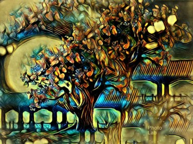 L arbre dans un paysage fantastique 1