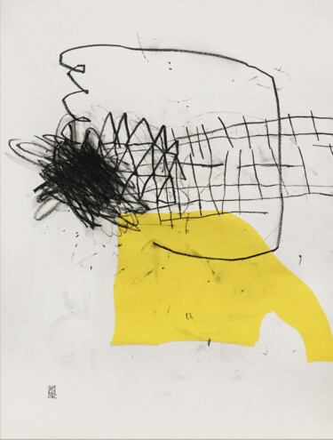 Dessin intitulée "ALL OF A SUDDEN - I…" par Luc Pierre, Œuvre d'art originale, Graphite
