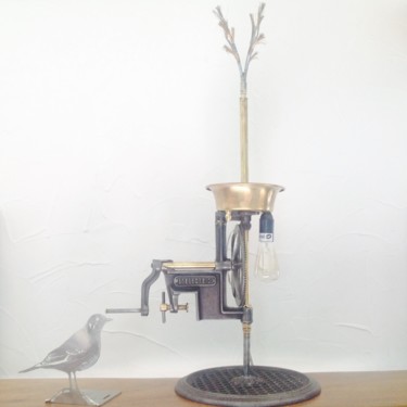Design titled "L'ELECTRIC" by Joel Carpentier (Ambiance d'Antan), Original Artwork, Home Décor