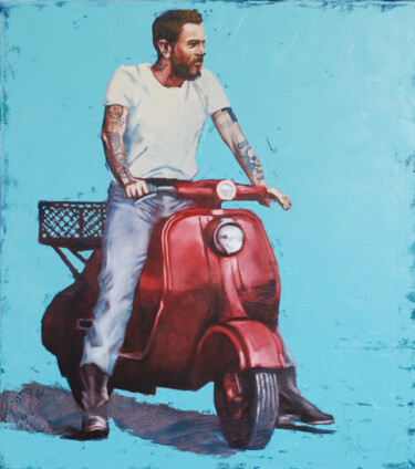 Painting titled "Madrid." by Igor Shulman, Original Artwork, Oil