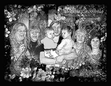 Digital Arts με τίτλο "родня" από Дима Dima Вильмс Wilms (Рок-Живописец Rock-Painter), Αυθεντικά έργα τέχνης, 2D ψηφιακή εργ…