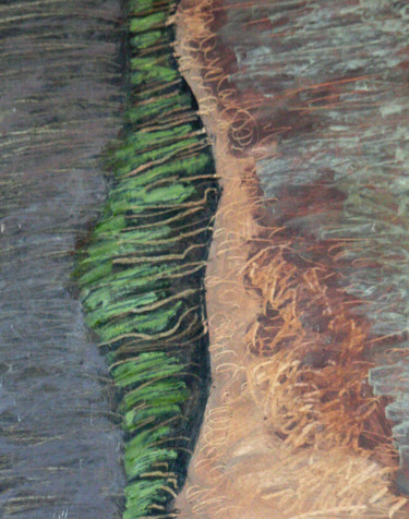 Peinture intitulée "grève-1" par Guénaël Henrion, Œuvre d'art originale, Acrylique