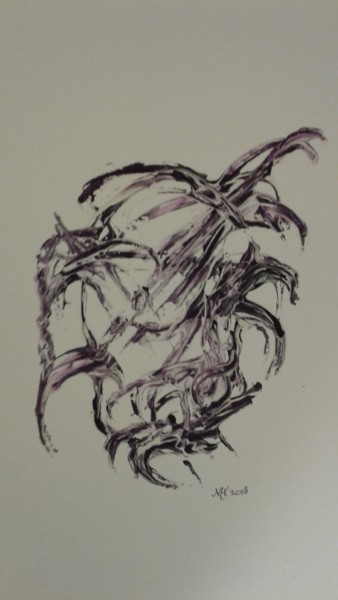 Schilderij getiteld "20180310-123303.jpg" door Marianne Huizinga, Origineel Kunstwerk