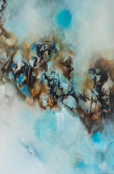 Eden Peinture intitulée "Eden" par Nathalie Bardyn, Œuvre d'art originale, Acrylique