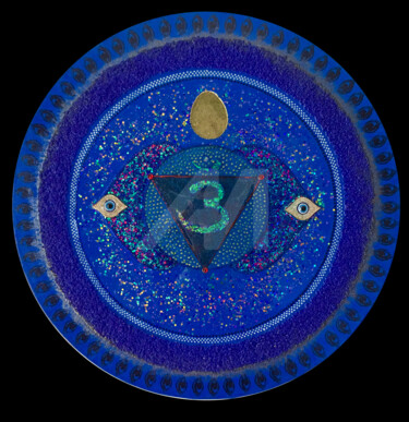 Peinture intitulée "Om 24/108 - Troisiè…" par Mona Bessaa, Œuvre d'art originale, Acrylique