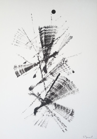 Peinture intitulée "KanChaï 101" par Stéphanie Menard, Œuvre d'art originale, Acrylique