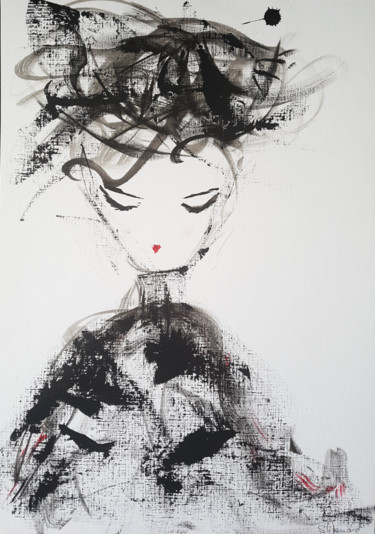 KanChaï 102 Peinture intitulée "KanChaï 102" par Stéphanie Menard, Œuvre d'art originale, Acrylique