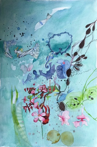 Painting titled "LIGHT,airy" by Rebecca De Figueiredo, Original Artwork