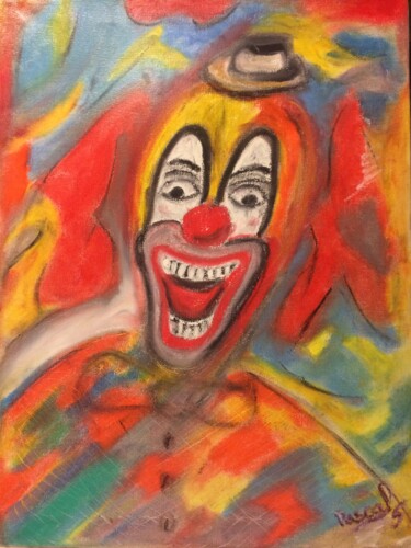 Peinture intitulée "Rage" par Pascal 5, Œuvre d'art originale