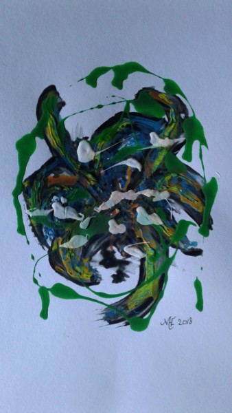 Schilderij getiteld "20180314-101806.jpg" door Marianne Huizinga, Origineel Kunstwerk