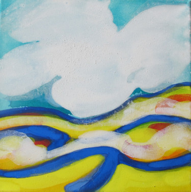 Painting titled "Landscape-5-2011-5-1" by Francesca Svatek, Original Artwork, Acrylic